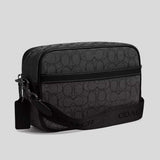 COACH Theo Camera Bag In Signature Jacquard Black CBF21