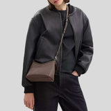 COACH Laurel Small Shoulder Bag Dark Stone CBH16
