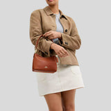 COACH Laurel Small Shoulder Bag Tan CBH68