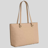 COACH Station Tote Bag In Signature Leather Oat CCD49