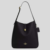 COACH Hadley Large Shoulder Bag Black CCD65