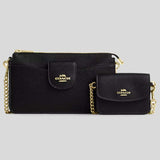 COACH Poppy Crossbody Bag Black CCK65
