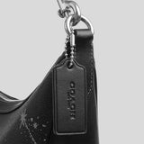 COACH Aria Shoulder Bag With Star Print Black Multi CCL25