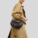 COACH Aria Shoulder Bag With Star Print Black Multi CCL25