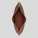 COACH Aria Shoulder Bag In Signature Canvas Brown/Copper CCL27