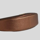 COACH Aria Shoulder Bag In Signature Canvas Brown/Copper CCL27