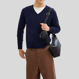 COACH Small Finn Crossbody Bag With Pouch In Signature Canvas With Varsity Stripe Black Multi CDC62