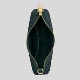 COACH Teri Shoulder Bag With Quilting Dark Teal CDP32