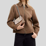 COACH Mini Klare Crossbody Bag In Signature Canvas Sand/Taupe CW206
