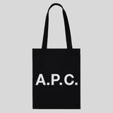 A.P.C. Lou Unisex Tote Bag Black Noir COZZS-M61442