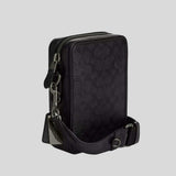 COACH Sullivan Crossbody In Signature Canvas Charcoal/Black CW388