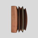COACH Klare Top Handle Bag In Signature Canvas Walnut/Black CY687