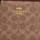 COACH Mini Jamie Camera Bag In Signature Canvas Tan/Brown CY752