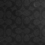 COACH Houston Flight Bag In Signature Canvas Charcoal/Black CZ398