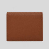 FERRAGAMO Gancini Compact Wallet Natural Brown 789857