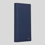FERRAGAMO Gancini Organizer Wallet New Navy 793789