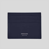 FERRAGAMO Classic Men's Credit Card Holder Midnight 776819