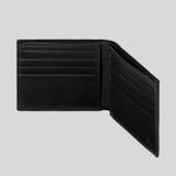 GUCCI Jumbo GG Leather Wallet With Interlocking G Black 739475