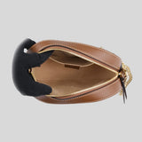 GUCCI GG Supreme Canvas Small Crossbody Bag Brown 779784