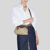 GUCCI GG Emblem Small Convertible Shoulder/Crossbody Bag 815218