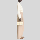 JACQUEMUS The Grand Bambino Crossbody Handbag Ivory 213BA007