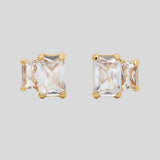 KATE SPADE Glitz Studs Clear/Gold KN138