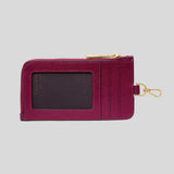 KATE SPADE Card Case Lanyard Dark Raspberry KP247