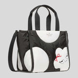 KATE SPADE Kip Monsters Small Tote Bag Black Multi KP357