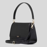 KATE SPADE Hudson Convertible Shoulder Bag Black KF860