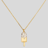 KATE SPADE Fast Food Ice Pop Pendant Gold/Silver KL445