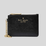 KATE SPADE Key Ring Card Holder Black KN771