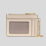 KATE SPADE Spade Flower Key Ring Card Holder Dark Beige KN773