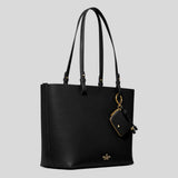 KATE SPADE Tessa Tote Bag With Charm Black KO464