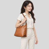 LONGCHAMP Le Pliage Extra M Leather Hobo Cajou 10189987