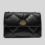 TORY BURCH Kira Diamond Quilt Convertible Shoulder Bag Black 154704