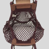 LONGCHAMP Le Pliage Filet L Mesh Bag Eggplant 10121HVH