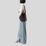 LONGCHAMP Le Pliage Filet L Mesh Bag Eggplant 10121HVH