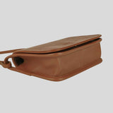 LONGCHAMP Le Foulonne XS Clutch Crossbody Bag Caramel 10133021