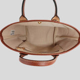 LONGCHAMP Le Pliage Collection XS Basket Crossbody Bag Brown 10307HGK
