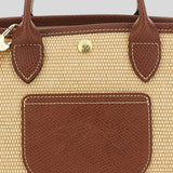 LONGCHAMP Le Pliage Collection XS Basket Crossbody Bag Brown 10307HGK
