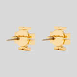 TORY BURCH Kira Pave Crystal T Logo Stud Earring Tory Gold 158535