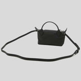 LONGCHAMP Le Pliage Extra XS Leather Pouch Crossbody Black 34205987