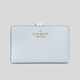 KATE SPADE Madison Medium Compact Bifold Wallet Watercolor Blue KC580