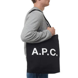 A.P.C. Lou Unisex Tote Bag Black Noir COZZS-M61442