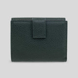 FERRAGAMO Gancini Compact Wallet Moss Green 785781