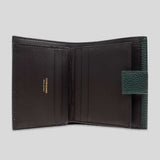 FERRAGAMO Gancini Compact Wallet Moss Green 785781