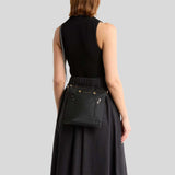 MARC JACOBS Preppy Swing Pack Crossbody Bag Black 4R4HCR040H02
