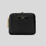 KATE SPADE Carter Nylon Card Case Lanyard Black KL878
