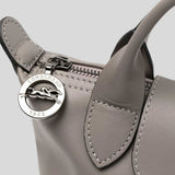 LONGCHAMP Le Pliage Extra XS Leather Handbag Turtledove L1500987