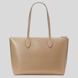 KATE SPADE Bleecker Large Zip-top Tote Timeless Taupe KC923
